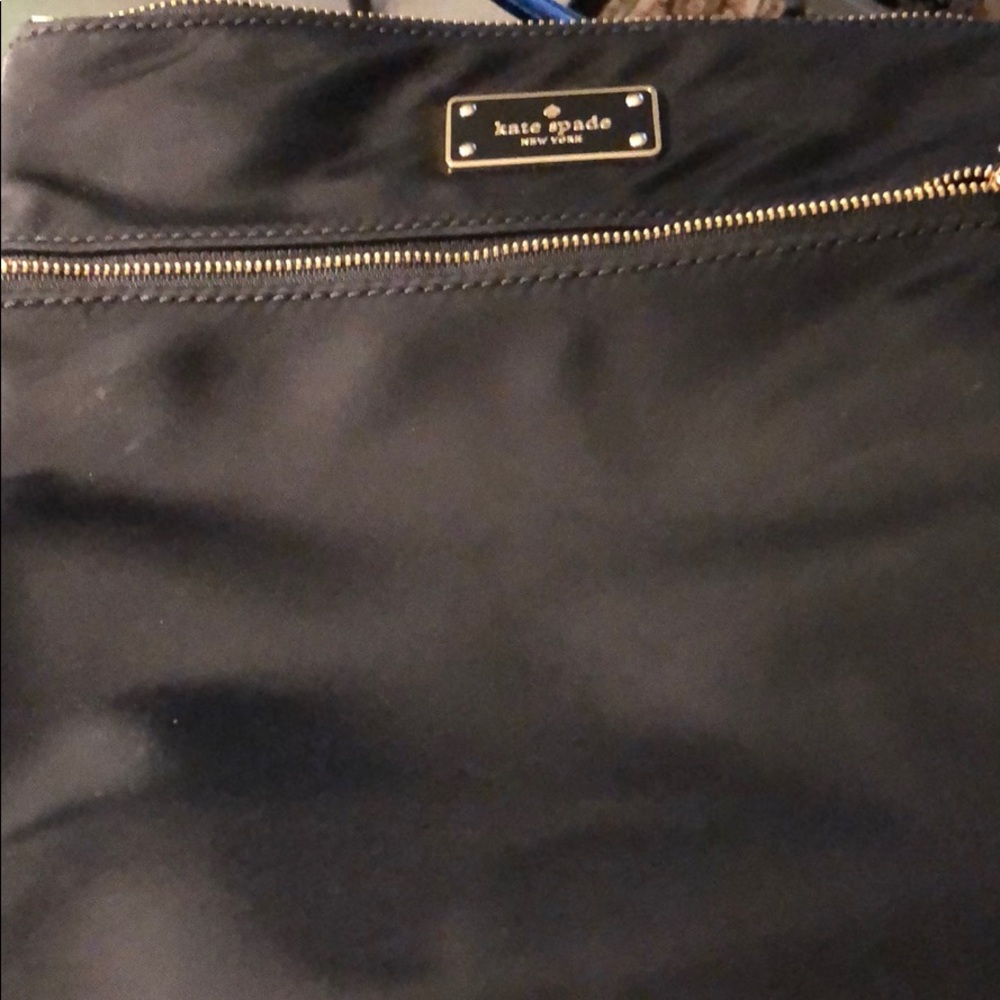 Kate Spade cross body vinyl bag